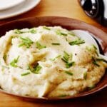 Crockpot Garlic Mashed Potatoes